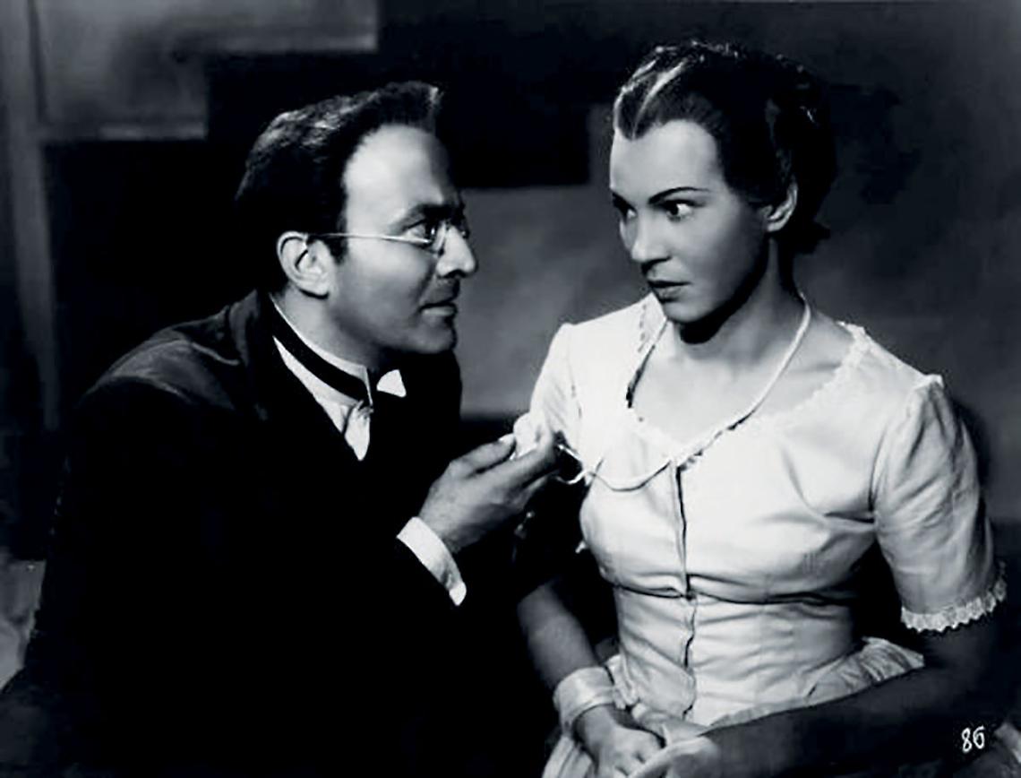 Osvaldo Valenti e Luisa Ferida nel film “La bella addormentata”