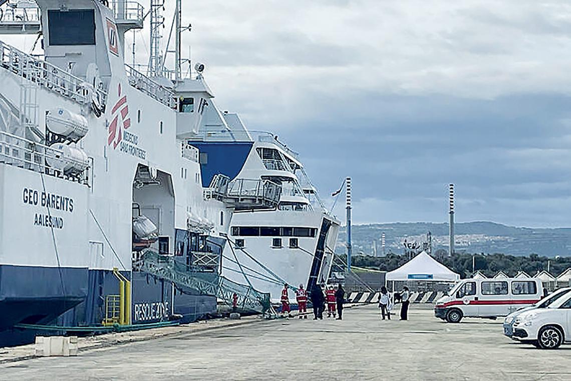GeoBarents, nuovo sbarco di migranti a Taranto