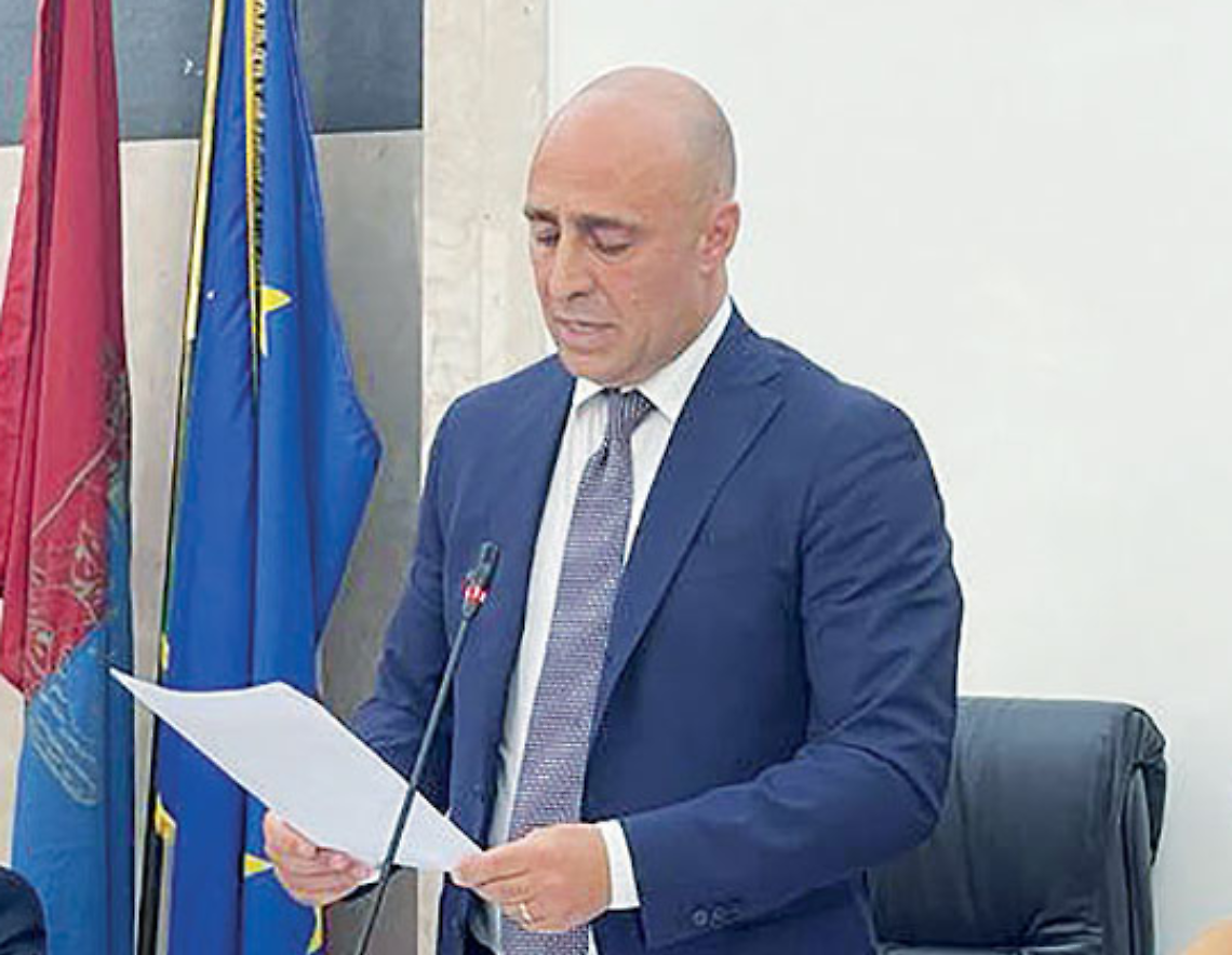 Il presidente del Consiglio comunale, Piero Bitetti