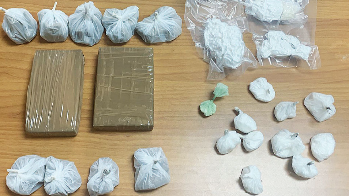 La droga sequestrata