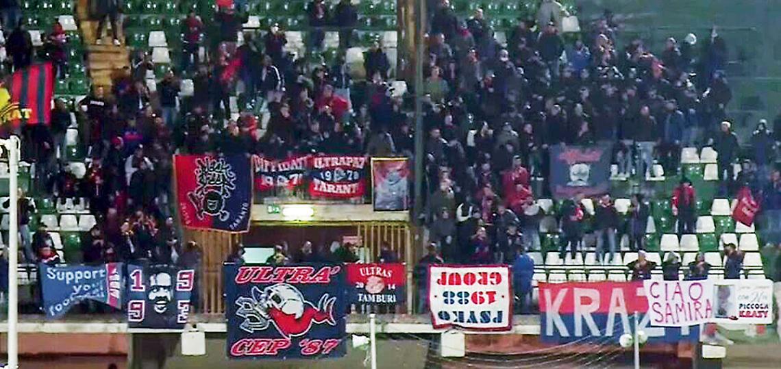 I tifosi del Taranto