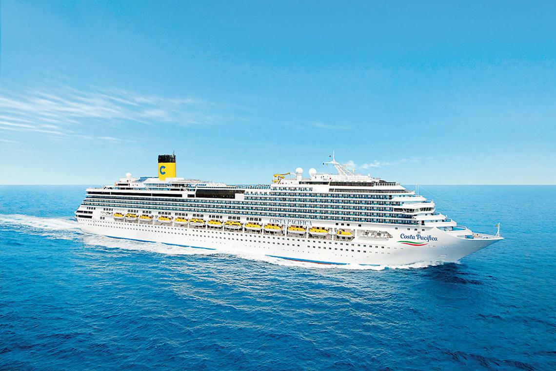 Crociere, arriva la Costa Pacifica