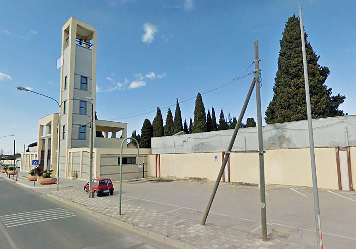 Il cimitero di Grottaglie