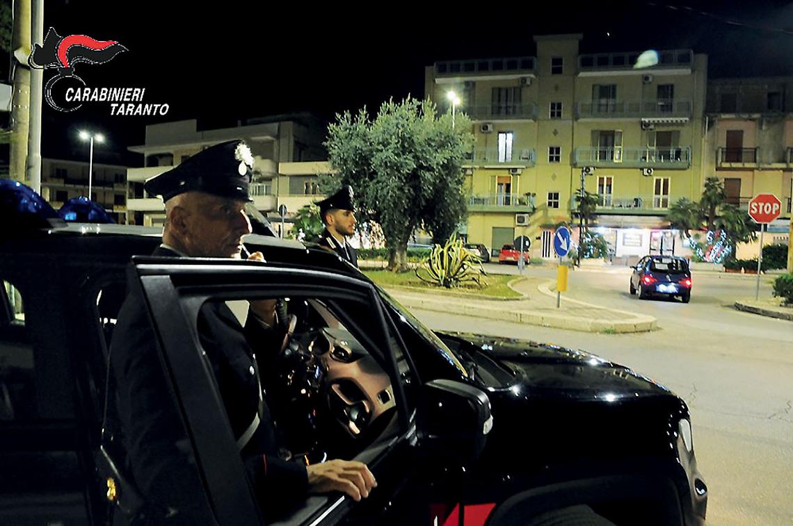 I controlli dei carabinieri