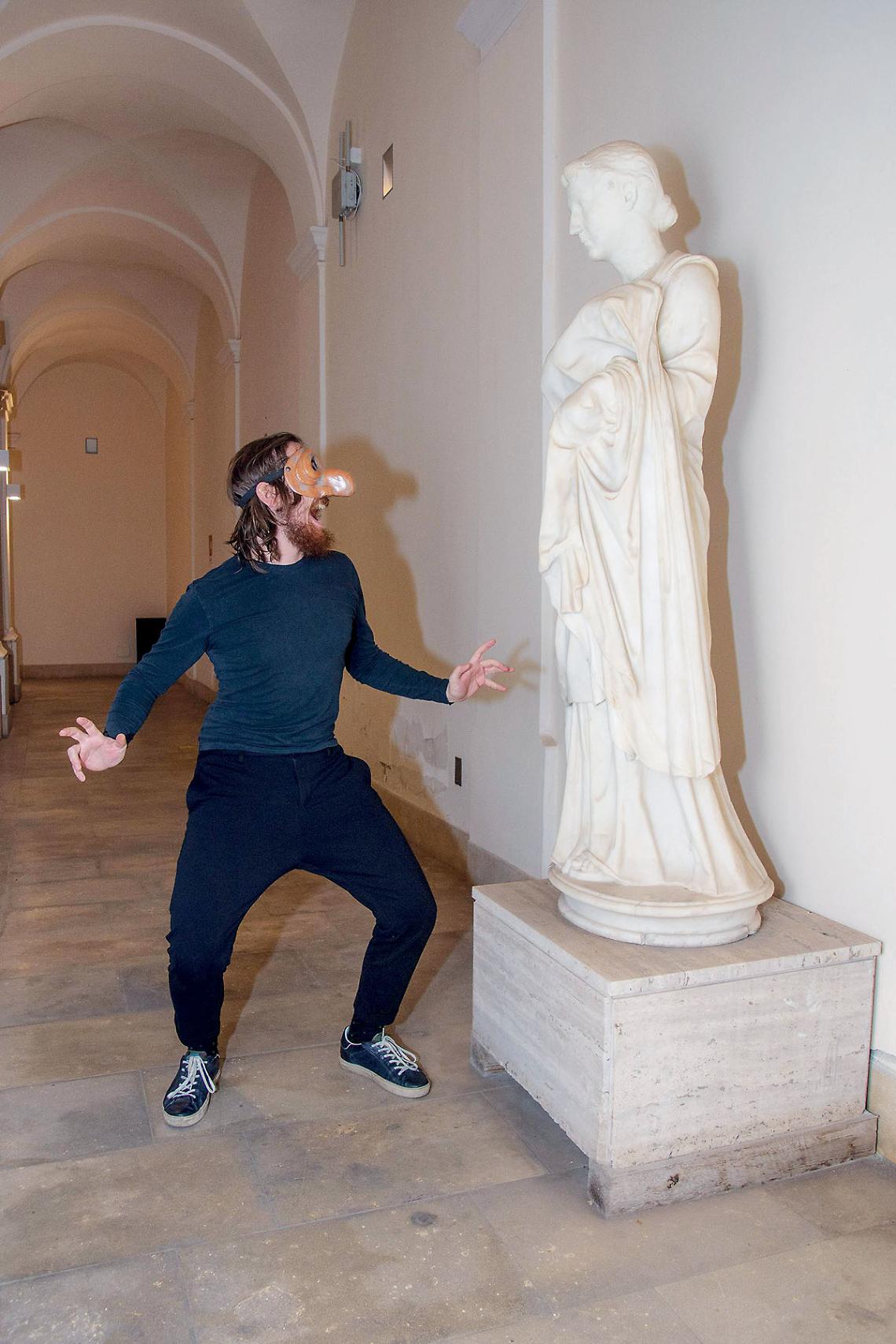 La performance al MArTA