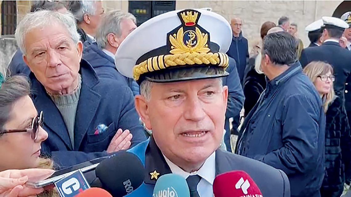 L&rsquo;Ammiraglio di squadra Salvatore Vitiello