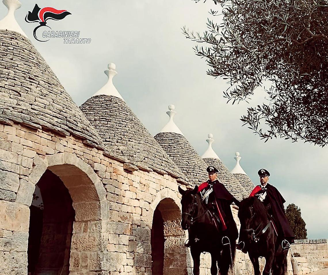 I carabinieri a cavallo