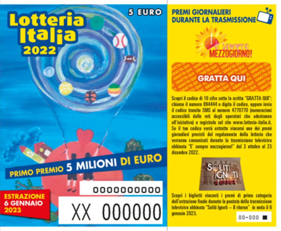 Lotteria Italia 2022