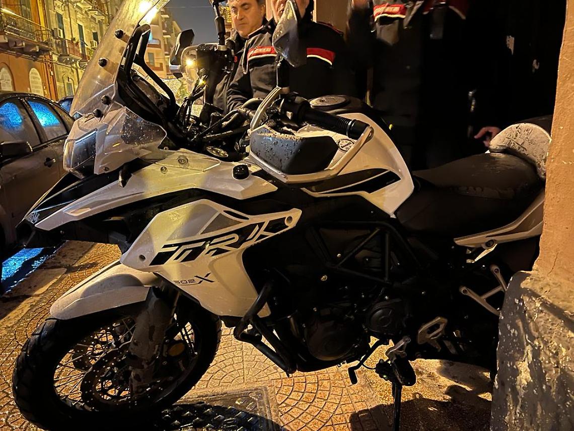 Recuperate moto di grossa cilindrata rubate -foto di Francesco Manfuso