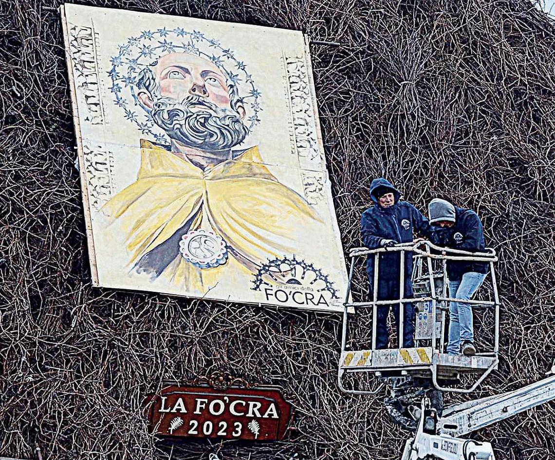 Foto tratta dalla pagina facebook “Gli Amici della foc’ra”