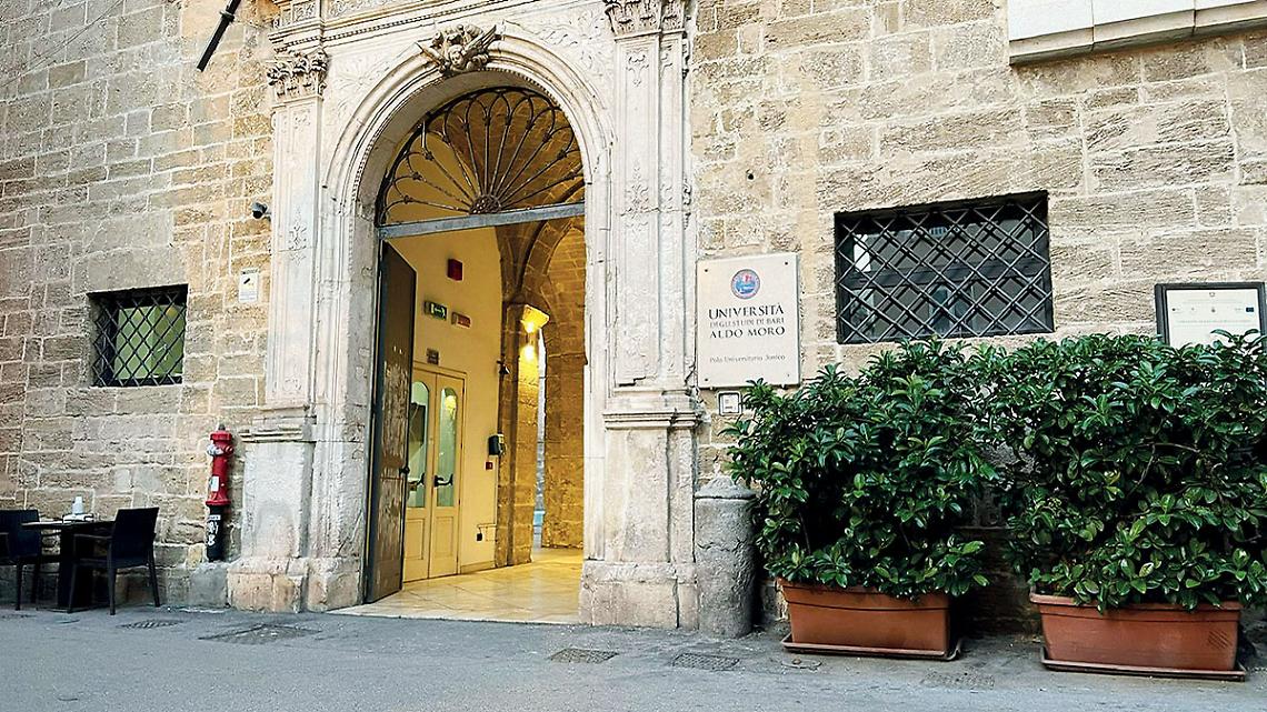 La sede di Taranto dell'Università