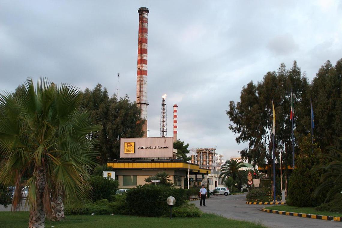 La raffineria Eni-Agip