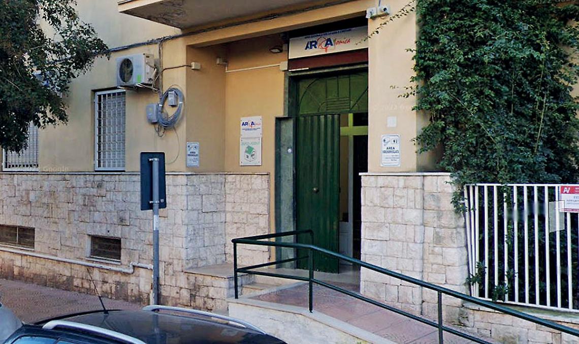 La sede di Arca Taranto
