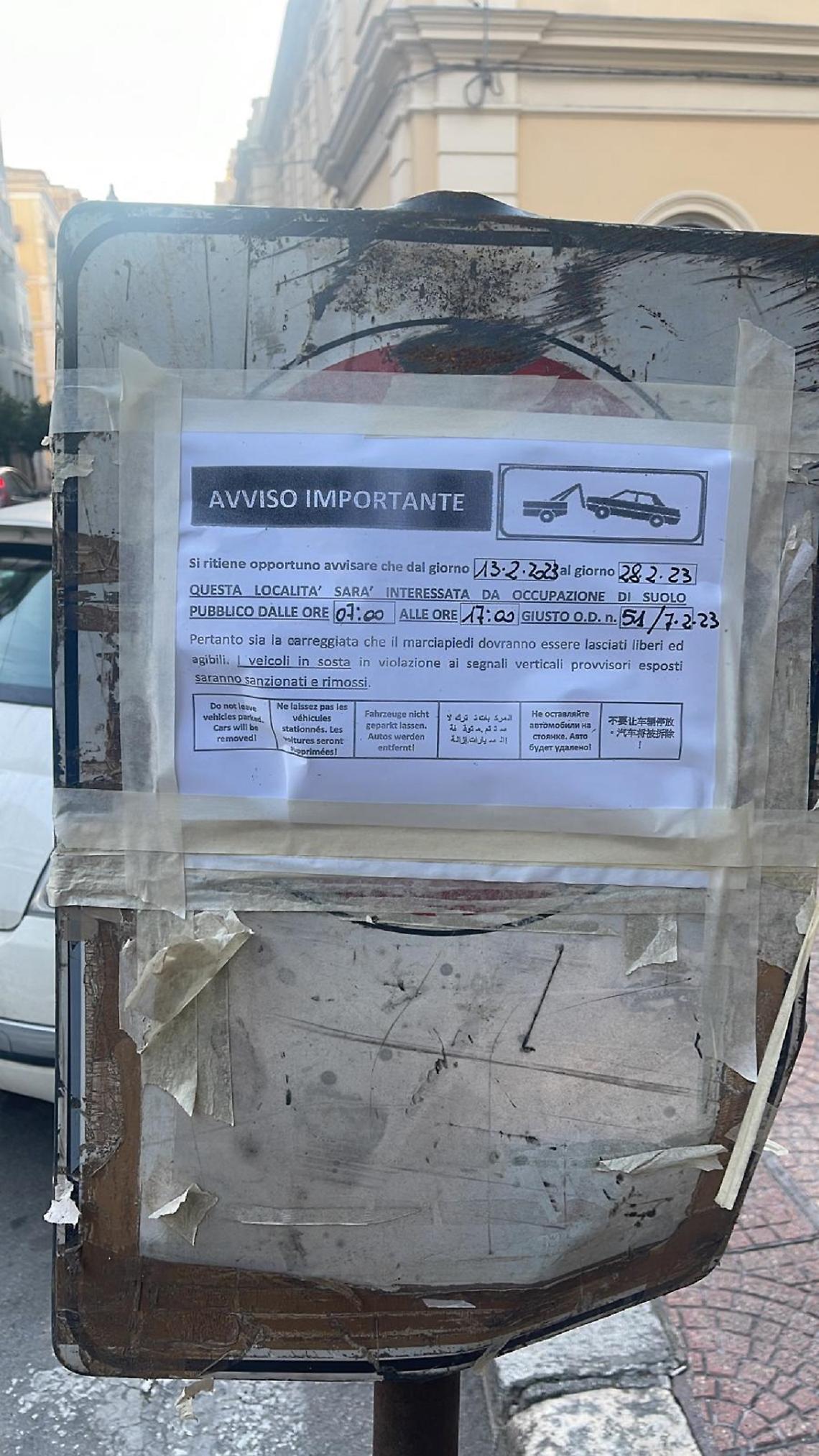 Lavori stradali