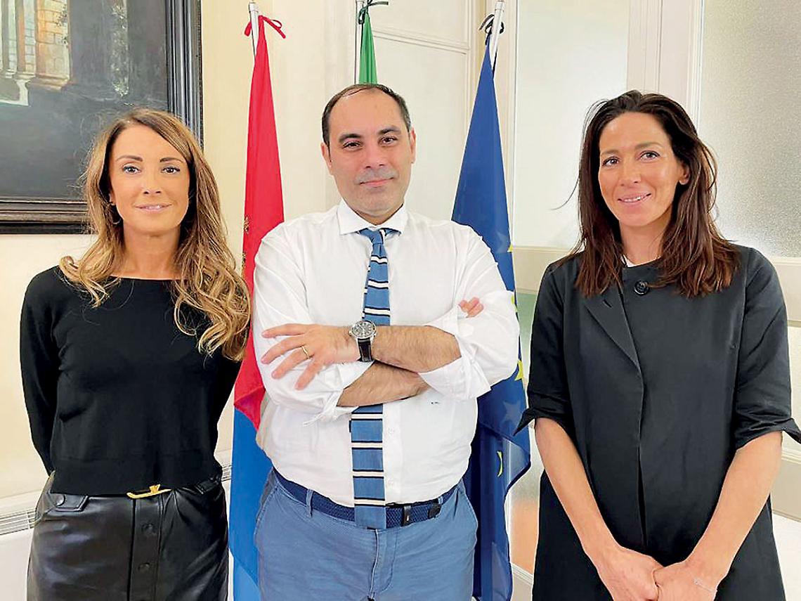 Laura Di Santo, Rinaldo Melucci e Alessandra Tracuzzi