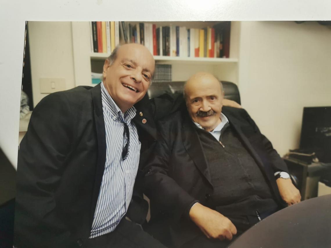 renato Forte e Maurizio Costanzo