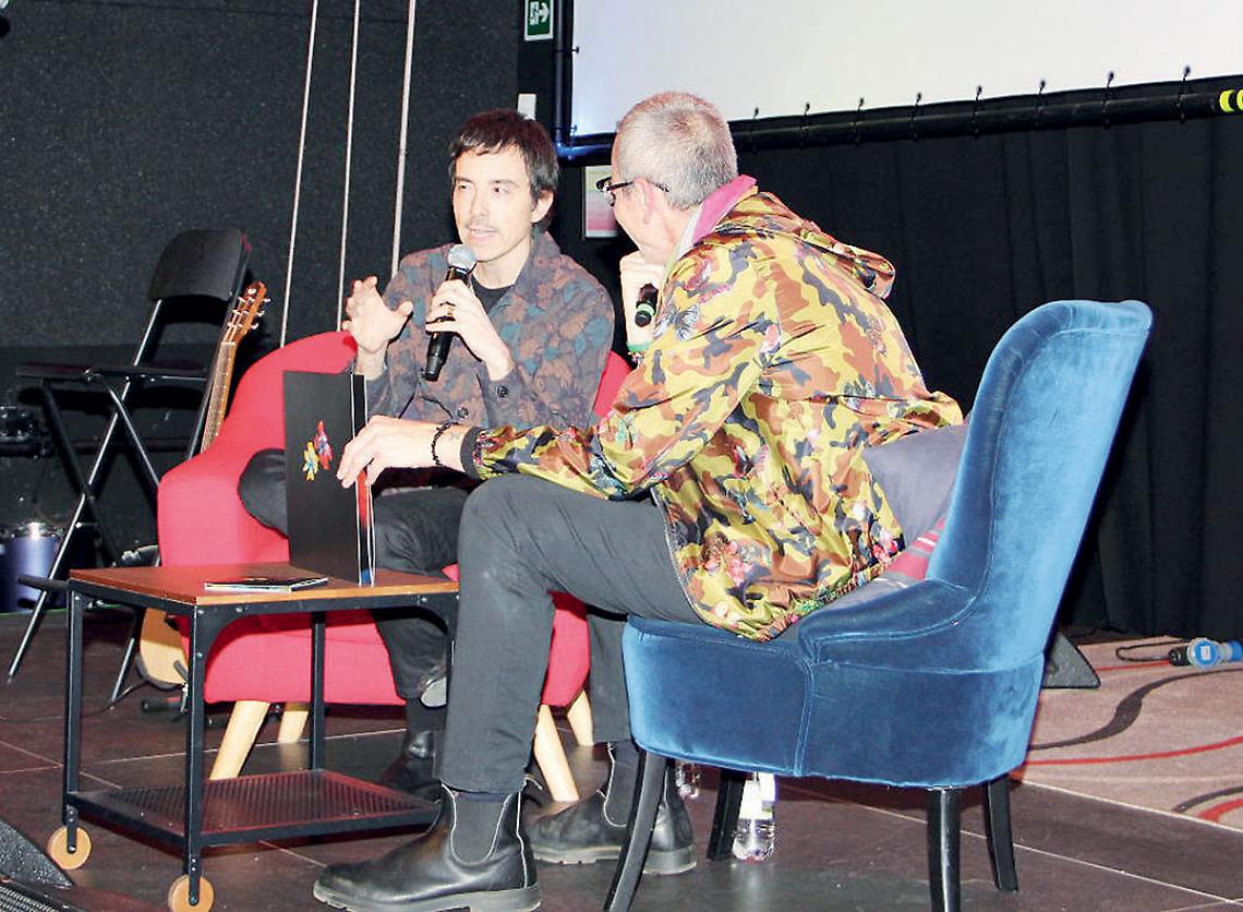 Diodato intervistato da Marcello Biscosi  - foto di Francesco Manfuso