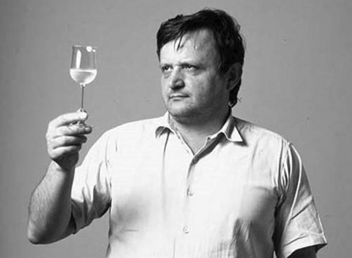 Gianni Sassi in una foto di Fabio Simion