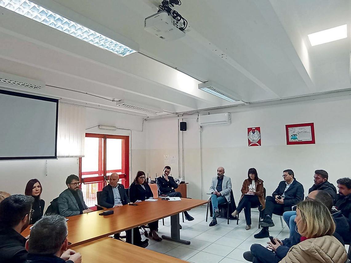 Cantieri stradali, riunione di coordinamento