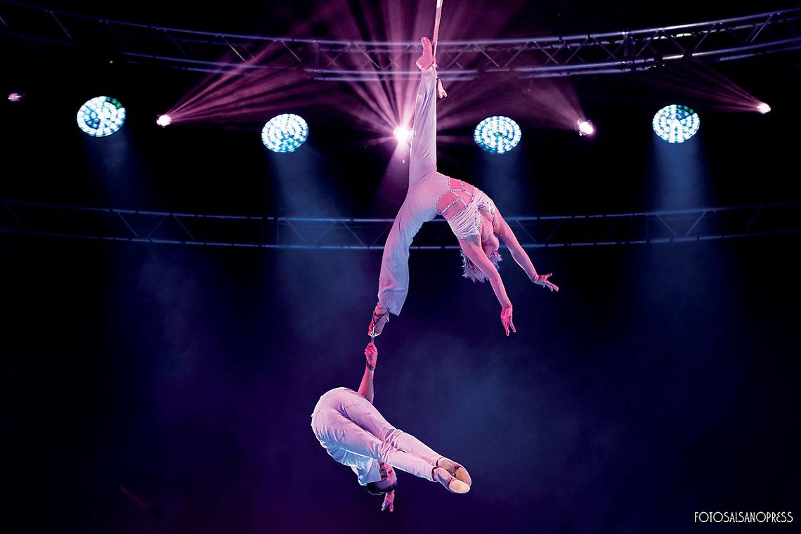 Grande debutto al Palamazzola per ALIS, il circo delle meraviglie