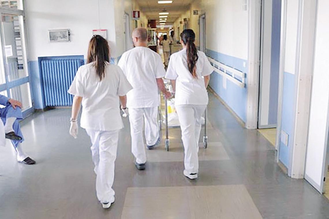 Una corsia di ospedale