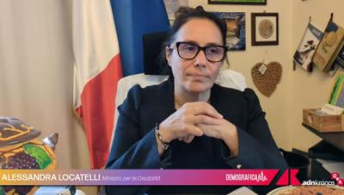 Alessandra Locatelli, Ministro per le disabilità