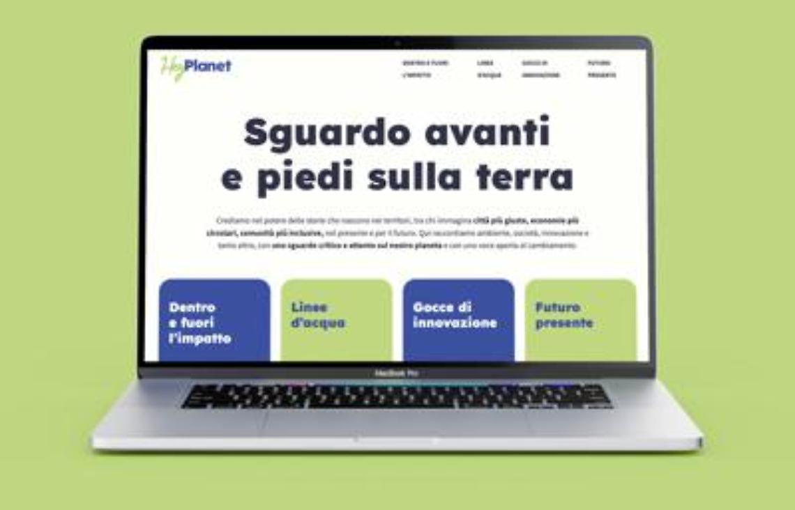 Gruppo Cap, al via 'Hey planet': web magazine su innovazione, sostenibilità e territori