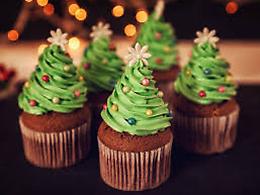 Cupcakes Albero di Natale