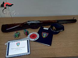 Stagione venatoria. Primo sequestro dei Carabinieri Forestali