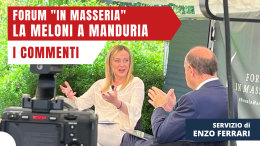 La Premier Meloni a Manduria: i commenti