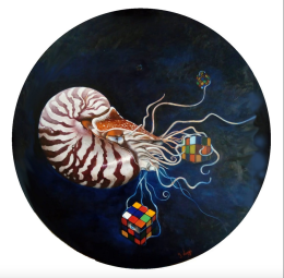 Vernissage della mostra “Amici e colori”: 