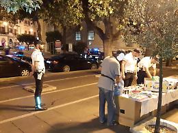 Commercio abusivo, raffica di controlli e multe della Polizia Locale