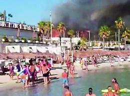 Paura per un incendio a Gandoli