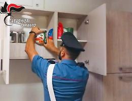 Nasconde 220 dosi di cocaina nei mobili della cucina e finisce agli arresti domiciliari