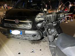 Auto contro moto sulla Litoranea Salentina, due feriti. Uno è in gravi condizioni