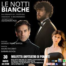 Molfetta: "Le notti bianche" in scena all'Anfiteatro di Ponente