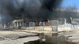 Nuovo incendio allo Iacovone