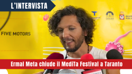 Sipario sul "MediTa Festival" con lo straordinario concerto di Ermal Meta