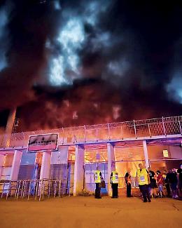 Stadio Iacovone, condannati a 5 anni i responsabili dell'incendio in Curva Sud