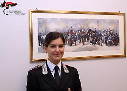 Il capitano Francesca Romana Fiorentini al comando della Compagnia dei Carabinieri di Taranto