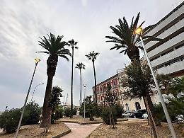 Piazza Carbonelli, nuova illuminazione a led
