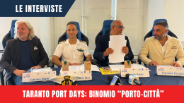 Presentata la 5^ edizione di Taranto Port Days 