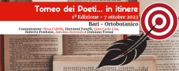 Approda a Bari il "Torneo dei Poeti": ecco la rosa dei partecipanti