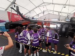 Anche gli studenti dell'Istituto Alessandro Volta al SailGP. Le foto