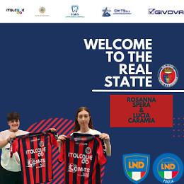 Real Statte: firmano Spera e Caramia