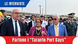 Partono i  “Taranto Port Days”