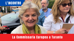 La Commissaria Europea Elisa Ferreira a Taranto