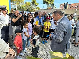 Inaugurato il campo scuola permanente di educazione stradale “Bimbinstrada”. Le foto