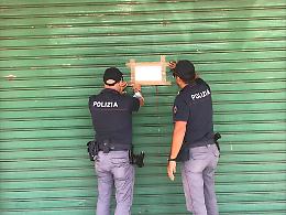 Circolo ricreativo e Sala scommesse chiuse dalla polizia per 10 giorni