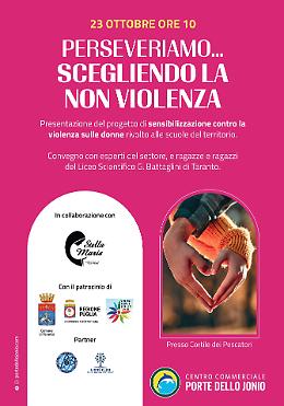 “Perseveriamo... scegliendo la non violenza”, gli incontri con le scuole